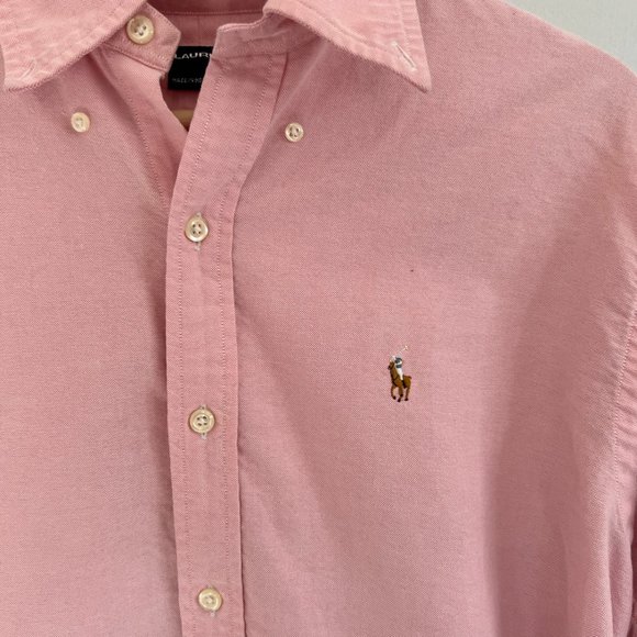Ralph Lauren Sport Men's Button Down Long Sleeve Polo Size M - Picture 4 of 6